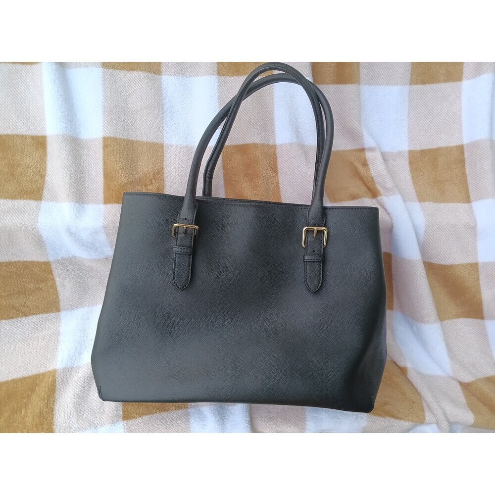 Kate Spade New York Cove Street Ariel Black Saffiano Leather Satchel Handbag - Picture 2 of 6